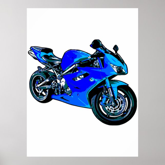 Motorcykel Poster (Framsidan)