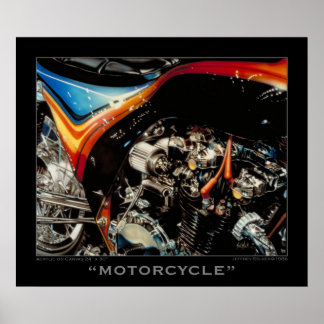 Motorcykel Poster