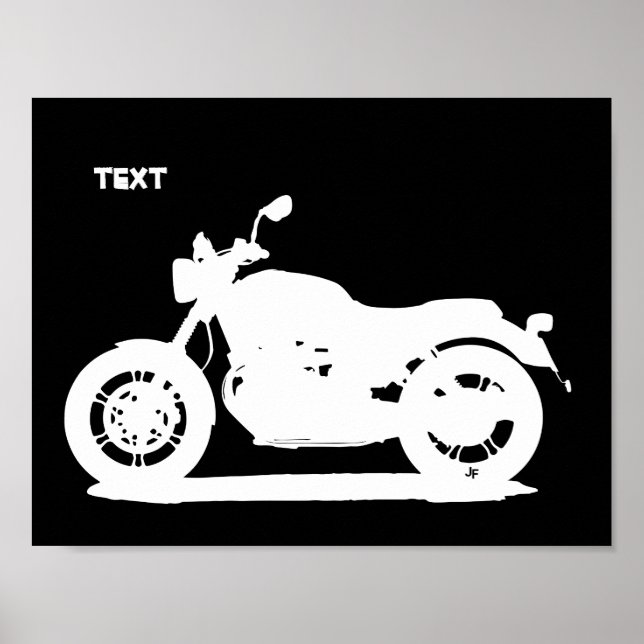 Motorcykel Poster (Framsidan)