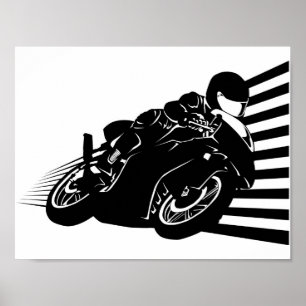 Motorcykel Poster