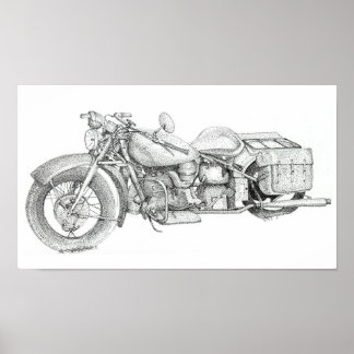 motorcykel poster