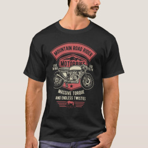 Motorcykel Retro 3 i bergstrakterna T Shirt
