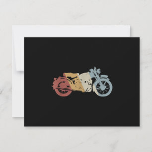 Motorcykel Retro Stil Vintage