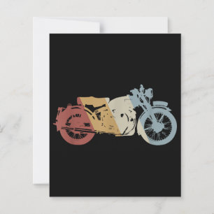 Motorcykel Retro Stil Vintage