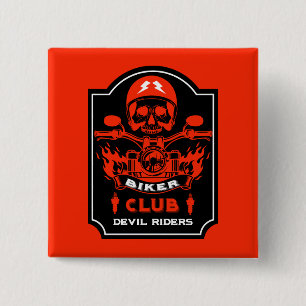 Motorcykel Riders Klubb Knapp