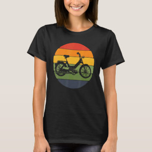 Motorcykel Riders Scooter Motorcycle Vintage Moped T Shirt