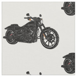 Motorcykel, rustik tyg