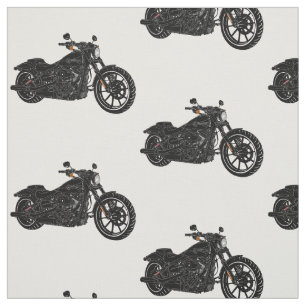 Motorcykel, rustik tyg