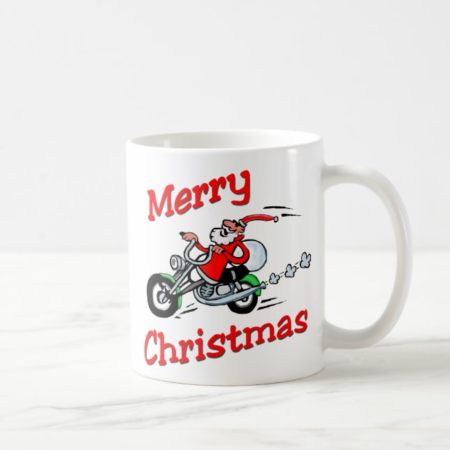 Motorcykel Santa Kaffemugg (Höger)