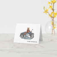 Motorcykel Sidekick Fars dag