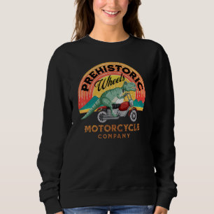 Motorcykel T-Rex Forntida Hjul Motorcykel Com T Shirt