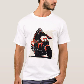 motorcykel t shirt