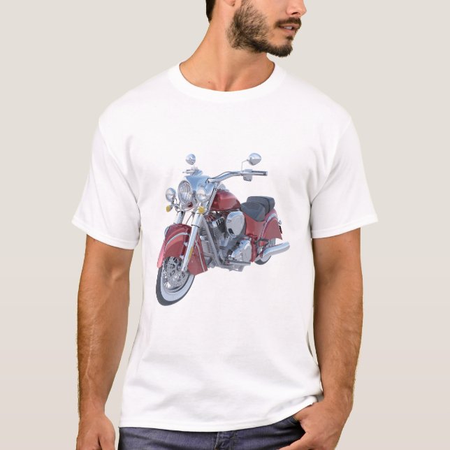 motorcykel t shirt (Framsida)