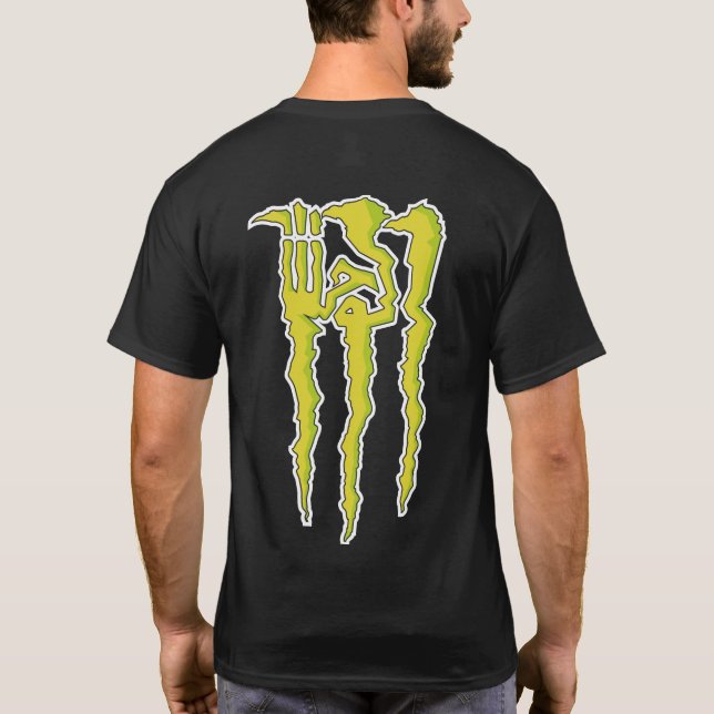 motorcykel t shirt (Baksida)