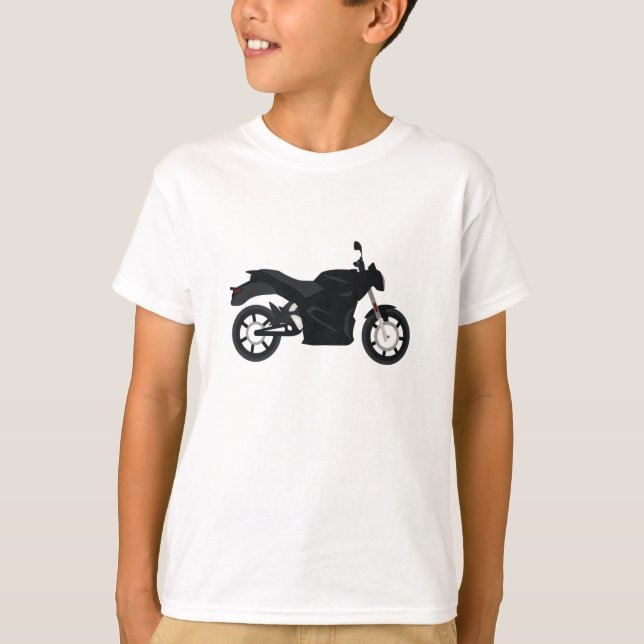 Motorcykel T Shirt (Framsida)