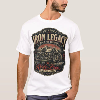 motorcykel t shirt