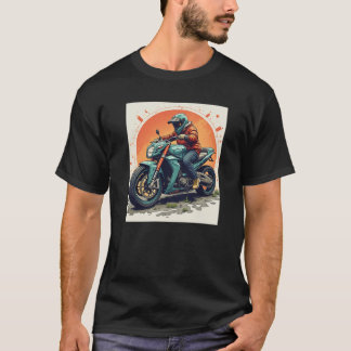 motorcykel T-shirt