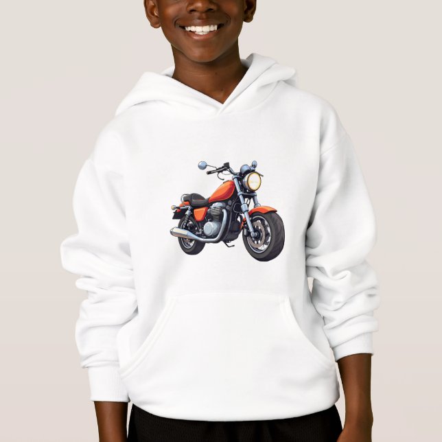 Motorcykel T Shirt (Framsida)