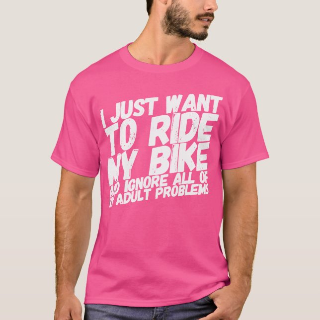 Motorcykel T Shirt (Framsida)