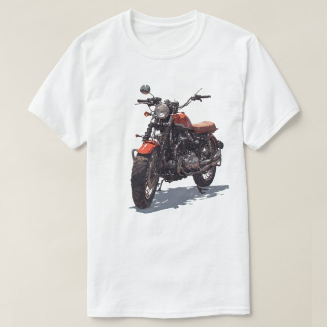 motorcykel  t shirt (Design framsida)