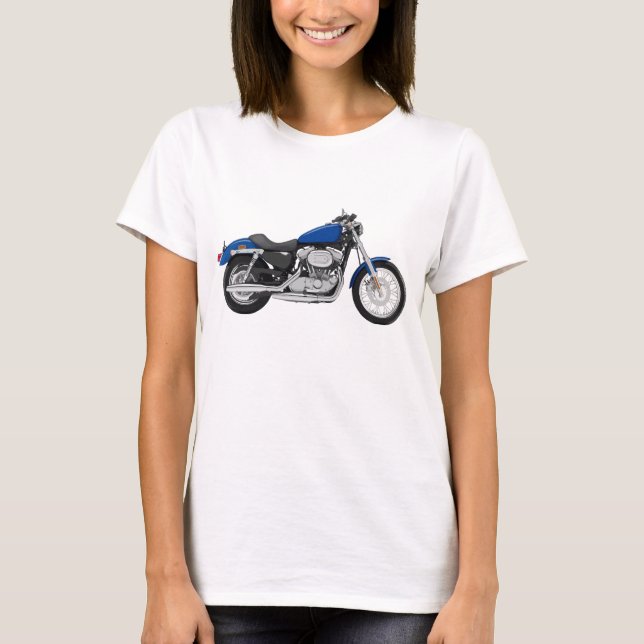 Motorcykel T Shirt (Framsida)