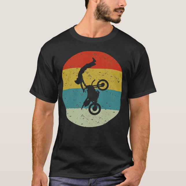 motorcykel t shirt (Framsida)