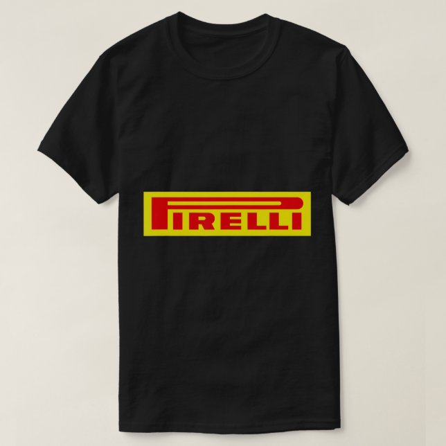 Motorcykel T-Shirt, bil Pirelli T Shirt (Design framsida)