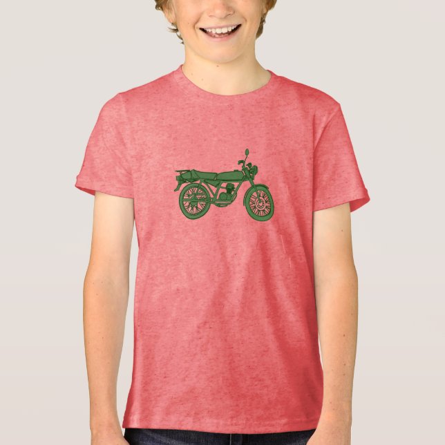 Motorcykel T-Shirt Kids (Framsida)