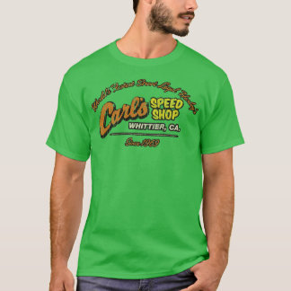 Motorcykel Tävla Carls Speed Shop Whittier 1969 T Shirt