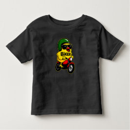 Motorcykel Tjej Biker T Shirt