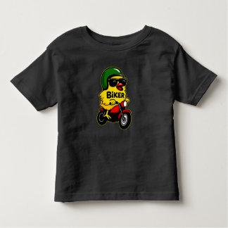 Motorcykel Tjej Biker T Shirt