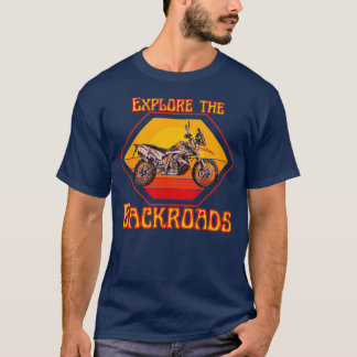 Motorcykel Utforska bakvägarna (3) T Shirt