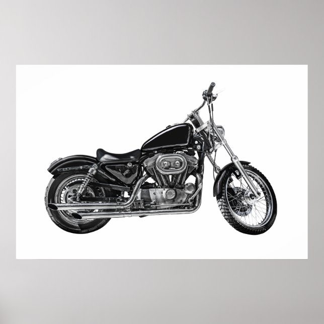 Motorcykel V Poster (Framsidan)