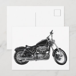 Motorcykel V Vykort