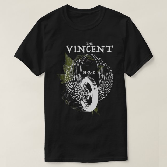 Motorcykel Vincent T Shirt (Design framsida)