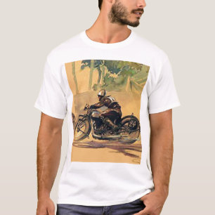 Motorcykel Vintage t-shirt