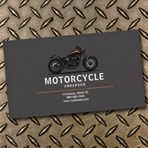 Motorcykel visitkort