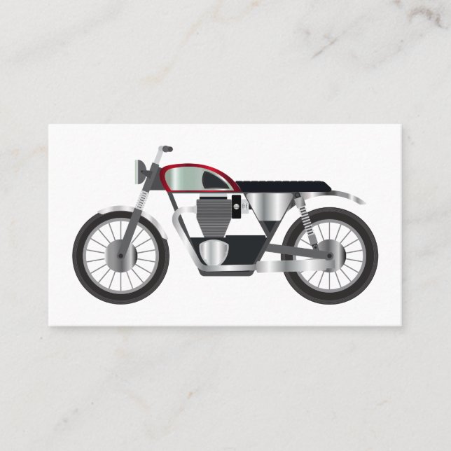 Motorcykel Visitkort (Framsida)