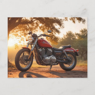 Motorcykel vykort