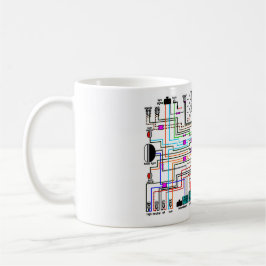 Motorcykel Wiring Diagram. Kort Kaffemugg