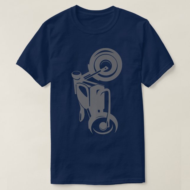 Motorcykelapparat - Biker Motorcykel 810 T Shirt (Design framsida)