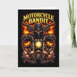 Motorcykelbandit Helgkort