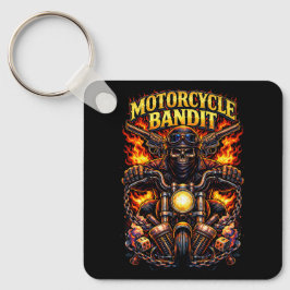 Motorcykelbandit Nyckelring