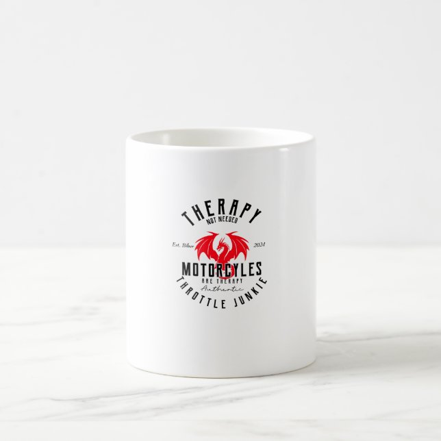 Motorcykelbehandling Kaffemugg (Center)