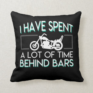 Motorcykelbiker har spenderat mycket den Time Kudde