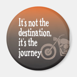 Motorcykelcitattjänst ej destination magnet