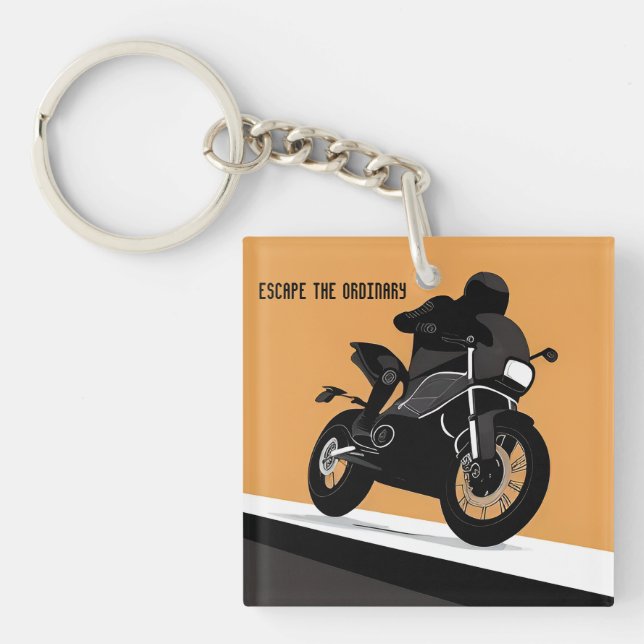 Motorcykeldesign för motorcykelförare och ryttare (Framsidan)