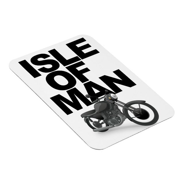 Motorcykelförare från Isle of Man Magnet (Högersidan)