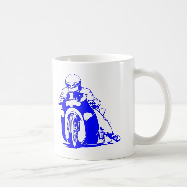 Motorcykelfriktionstävla Kaffemugg (Höger)