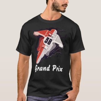 Motorcykelgrand prix tee shirt